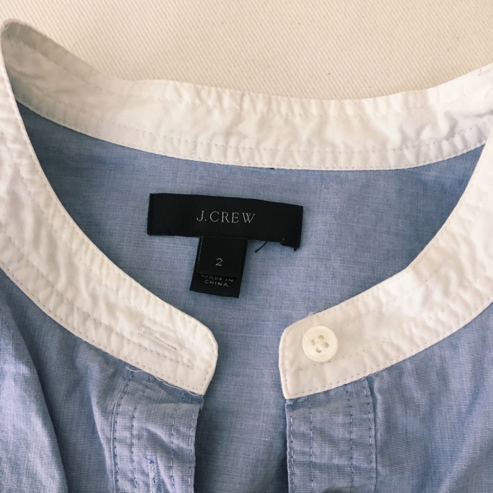 Blue J. Crew Blouse